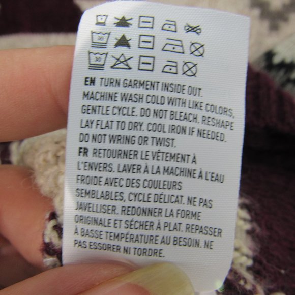 🐬AEO Prescott Sweater Aztec Trible print SM wool - Picture 8 of 12